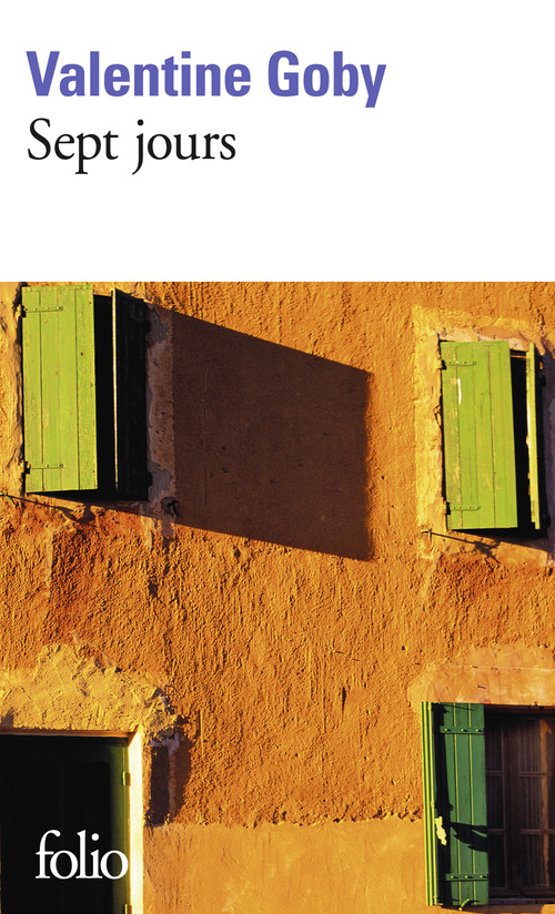 ebook cover of Sept jours, by Valentine Goby