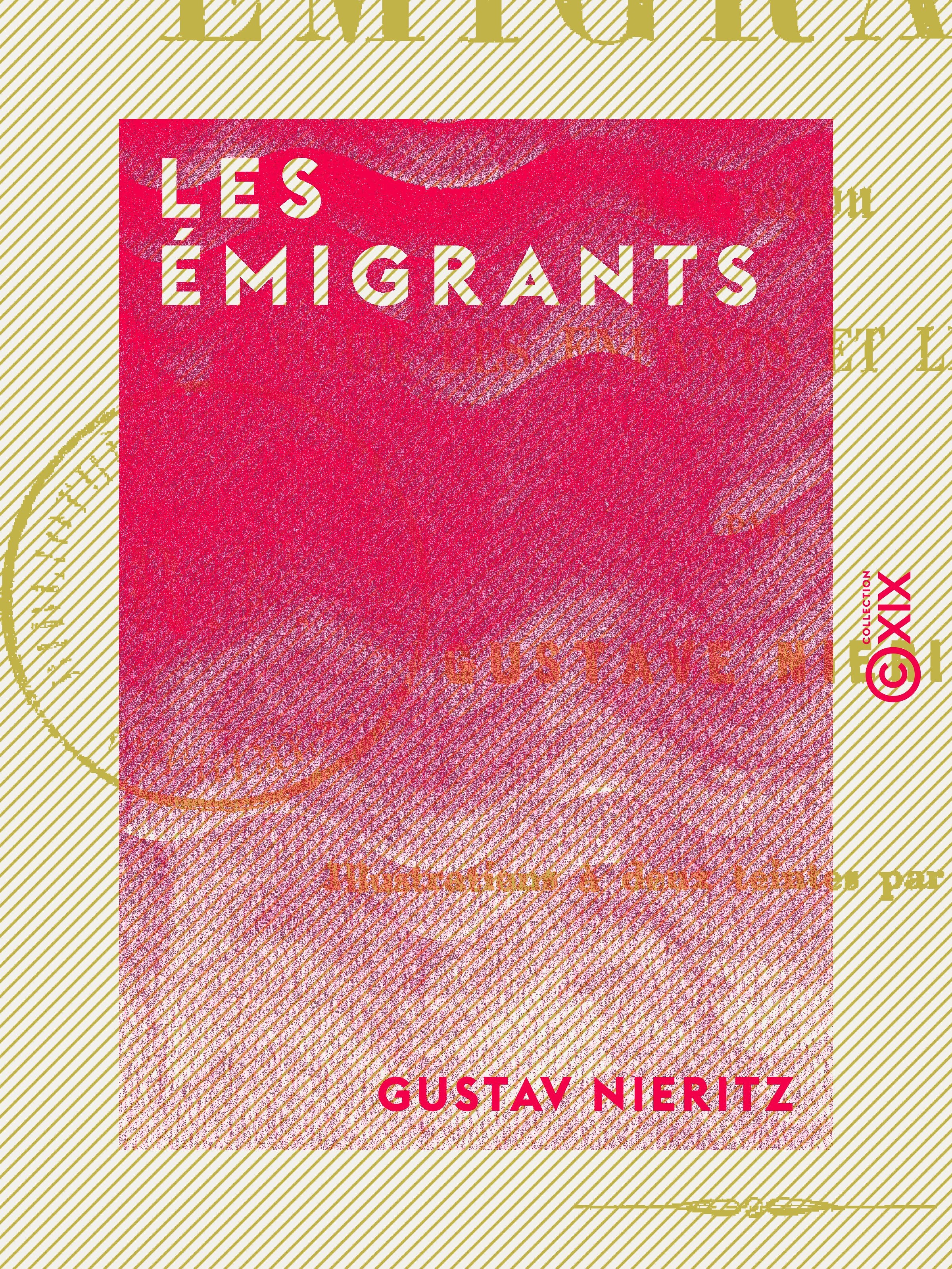 ebook cover of Les Émigrants, by Gustav Nieritz
