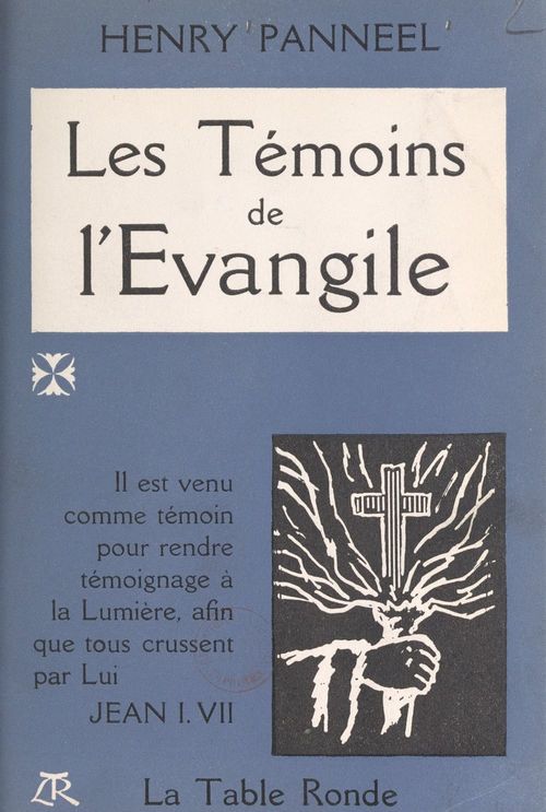 Couverture ebook de Les témoins de l'Évangile, de Henry Panneel