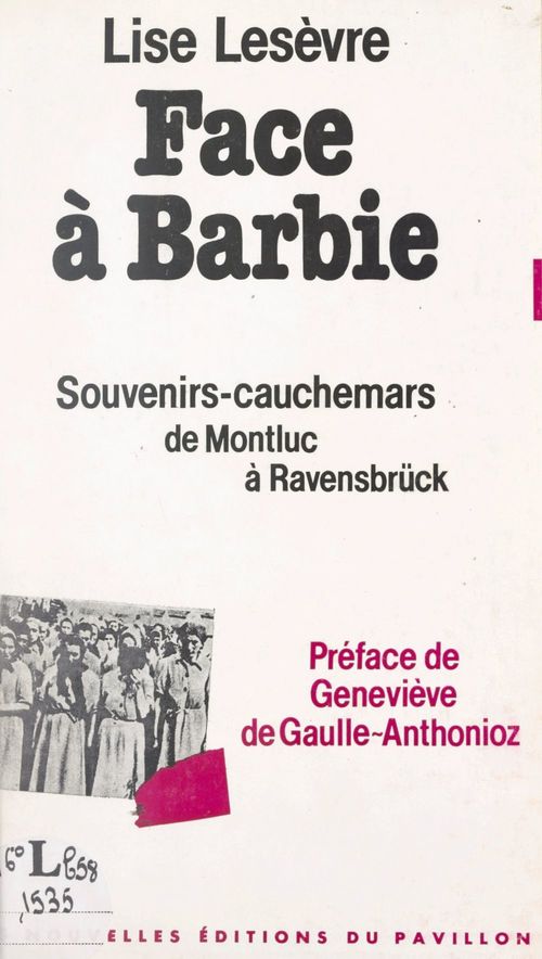 Couverture ebook de Face à Barbie, de Lise Lesevre