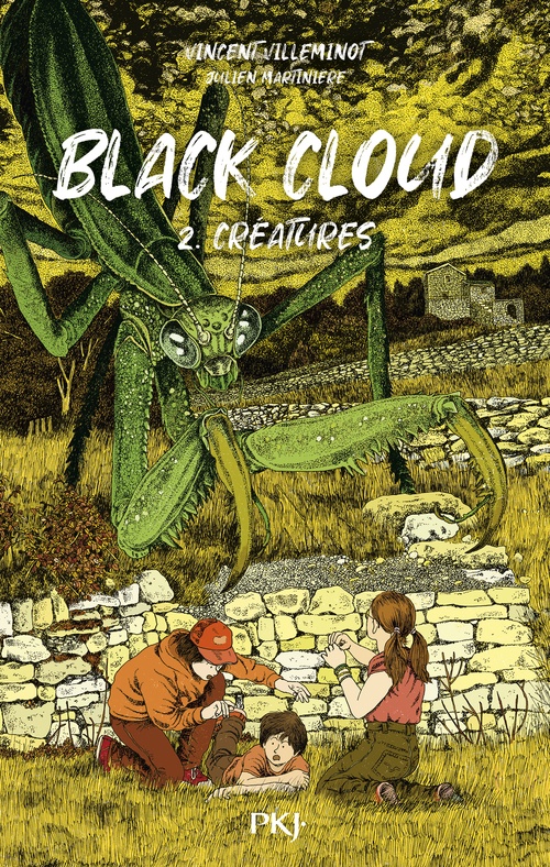 Couverture ebook de Black Cloud - Tome 02 Créatures, de Vincent Villeminot