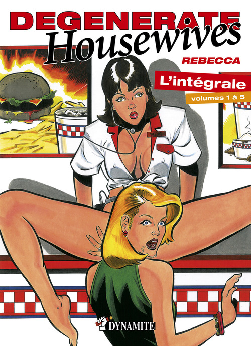 Couverture ebook de Degenerate Housewives : L'intégrale 1 à 5, de Rébecca