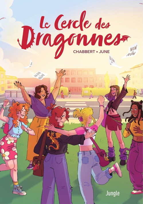 ebook cover of Le Cercle des Dragonnes, by Ingrid Chabbert