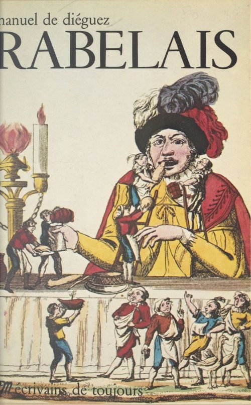 Couverture ebook de Rabelais, de Manuel De Dieguez