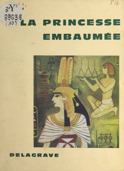 ebook cover of La princesse embaumée, by Emil Anton