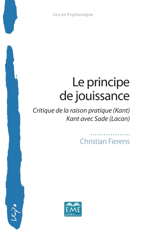 Couverture ebook de Le principe de jouissance, de Christian Fierens