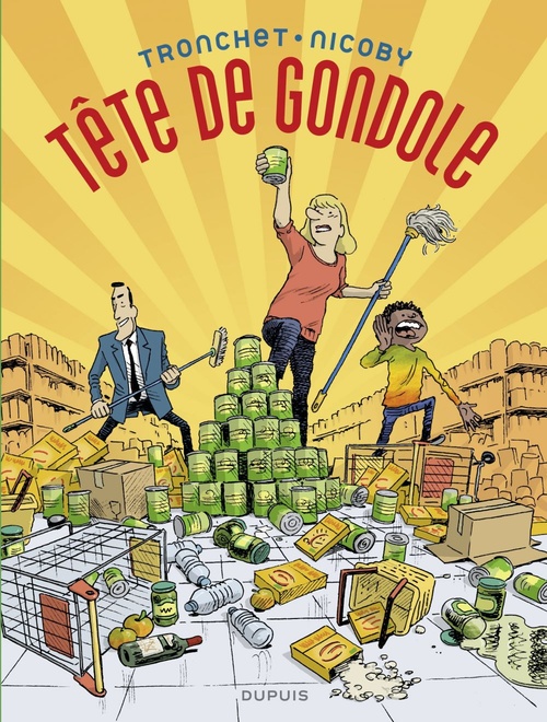 ebook cover of Tête de gondole, by Nicoby, Tronchet
