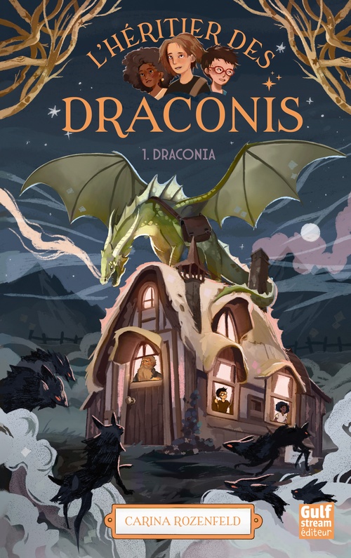ebook cover of L'Héritier des draconis - Tome 1 Draconia, by Carina Rozenfeld