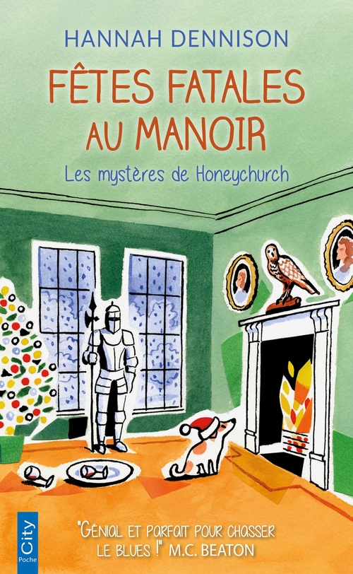 ebook cover of Fêtes fatales au manoir, by Hannah Dennison