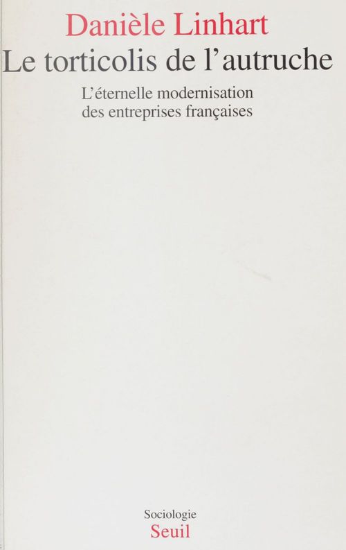 Couverture ebook de Le Torticolis de l'autruche, de Linhart Daniele