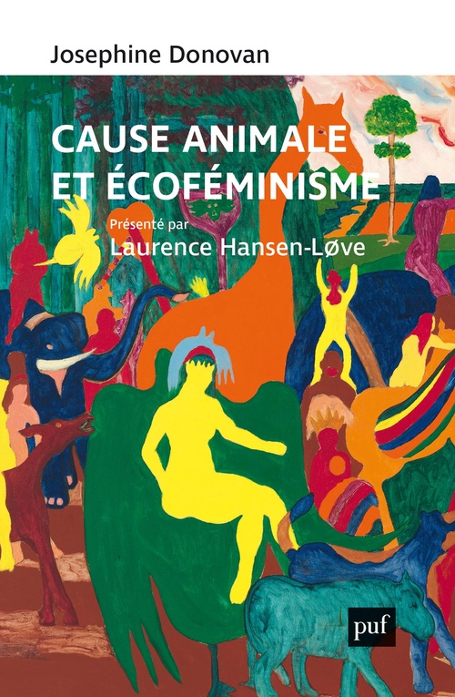 Couverture ebook de Cause animale et écoféminisme, de Joséphine Donovan
