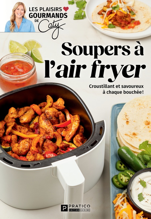 ebook cover of Soupers à l'air fryer, by Caty Bérubé