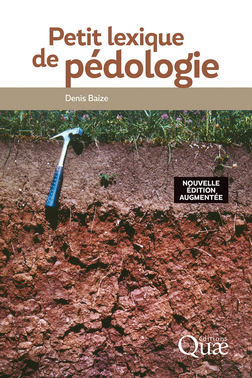 Couverture ebook de Petit lexique de pédologie, de Denis Baize