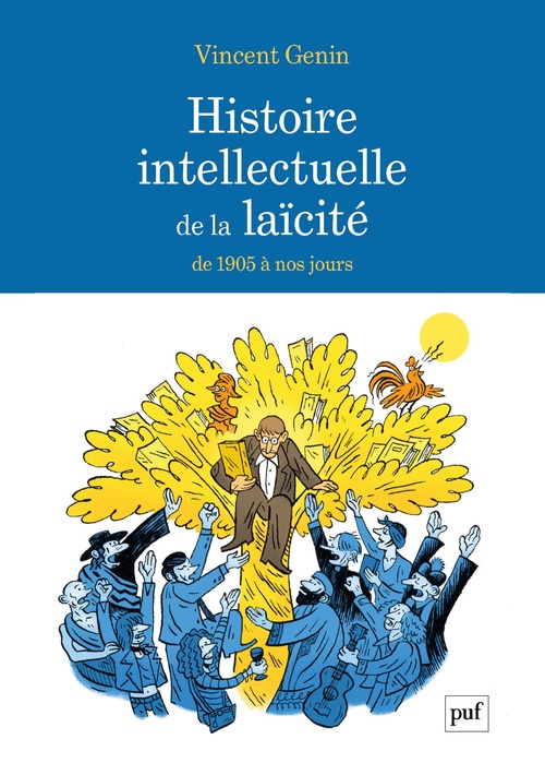 ebook cover of Histoire intellectuelle de la laïcité (De 1905 à nos jours), by Vincent Genin