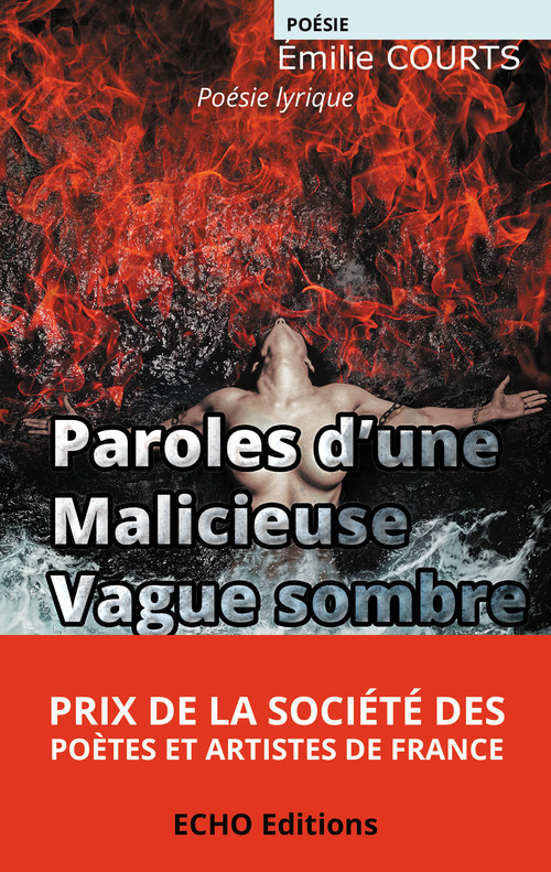 Couverture ebook de Paroles d´une Malicieuse Vague sombre, de Emilie Courts