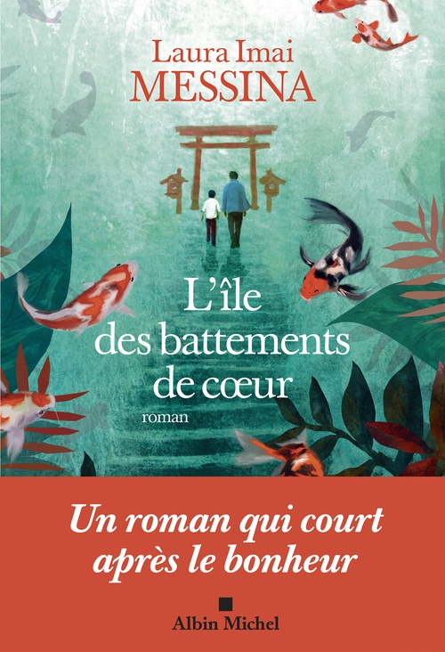 ebook cover of L'Île des battements de coeur, by Laura Imai Messina