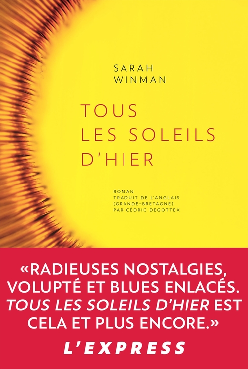Couverture ebook de Tous les soleils d'hier, de Sarah Winman