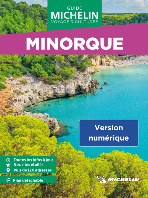 Couverture ebook de Guide Vert WE&GO Minorque, de Collectif