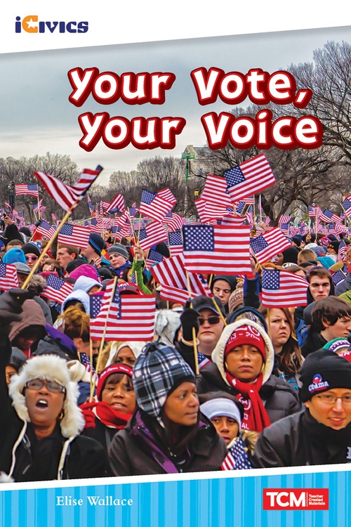 ebook cover of Your Vote, Your Voice, by Elise Wallace