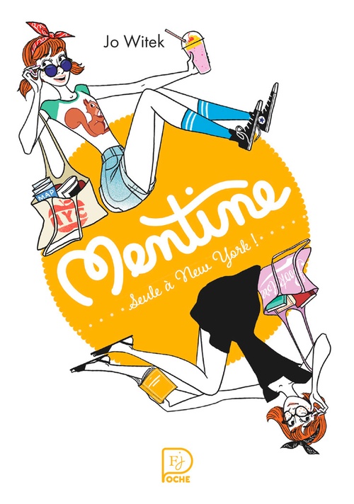 ebook cover of Mentine (Tome 4) - Seule à New York !, by Jo Witek