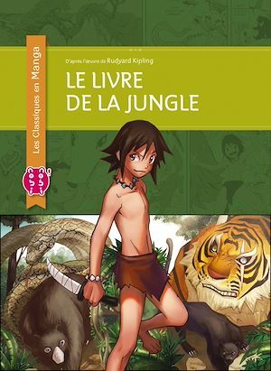 ebook cover of Le livre de la jungle, by Rudyard Kipling, Julien Choy