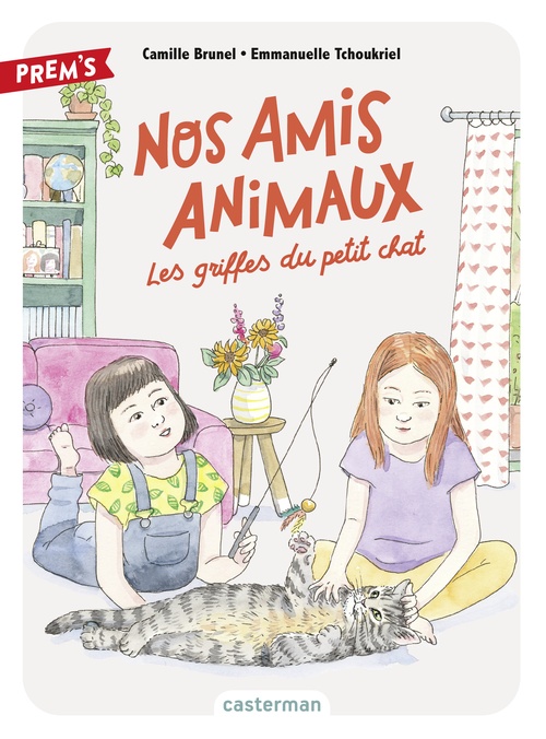 ebook cover of Nos amis animaux (Tome 1) - Les griffes du petit chat, by Camille Brunel, Emmanuelle Tchoukriel