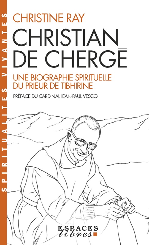 Couverture ebook de Christian de Chergé, de Christine Ray