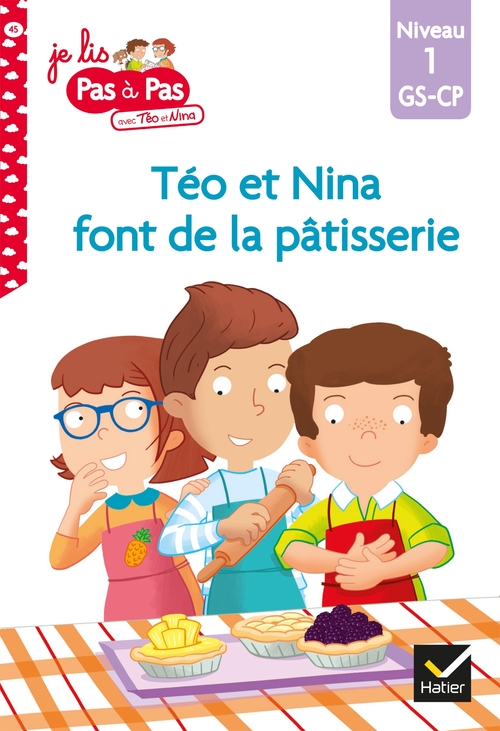 ebook cover of Téo et Nina GS-CP Niveau 1 - Téo et Nina font de la pâtisserie, by Isabelle Chavigny, Marie-Hélène Van Tilbeurgh