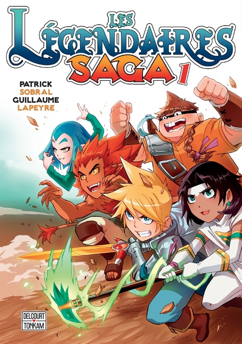 ebook cover of Les Légendaires - Saga T01, by Guillaume Lapeyre, Patrick Sobral, Jessica Jung