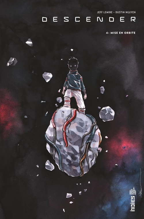 Couverture ebook de Descender - Tome 4 - Mise en orbite, de Jeff Lemire, Dustin Nguyen