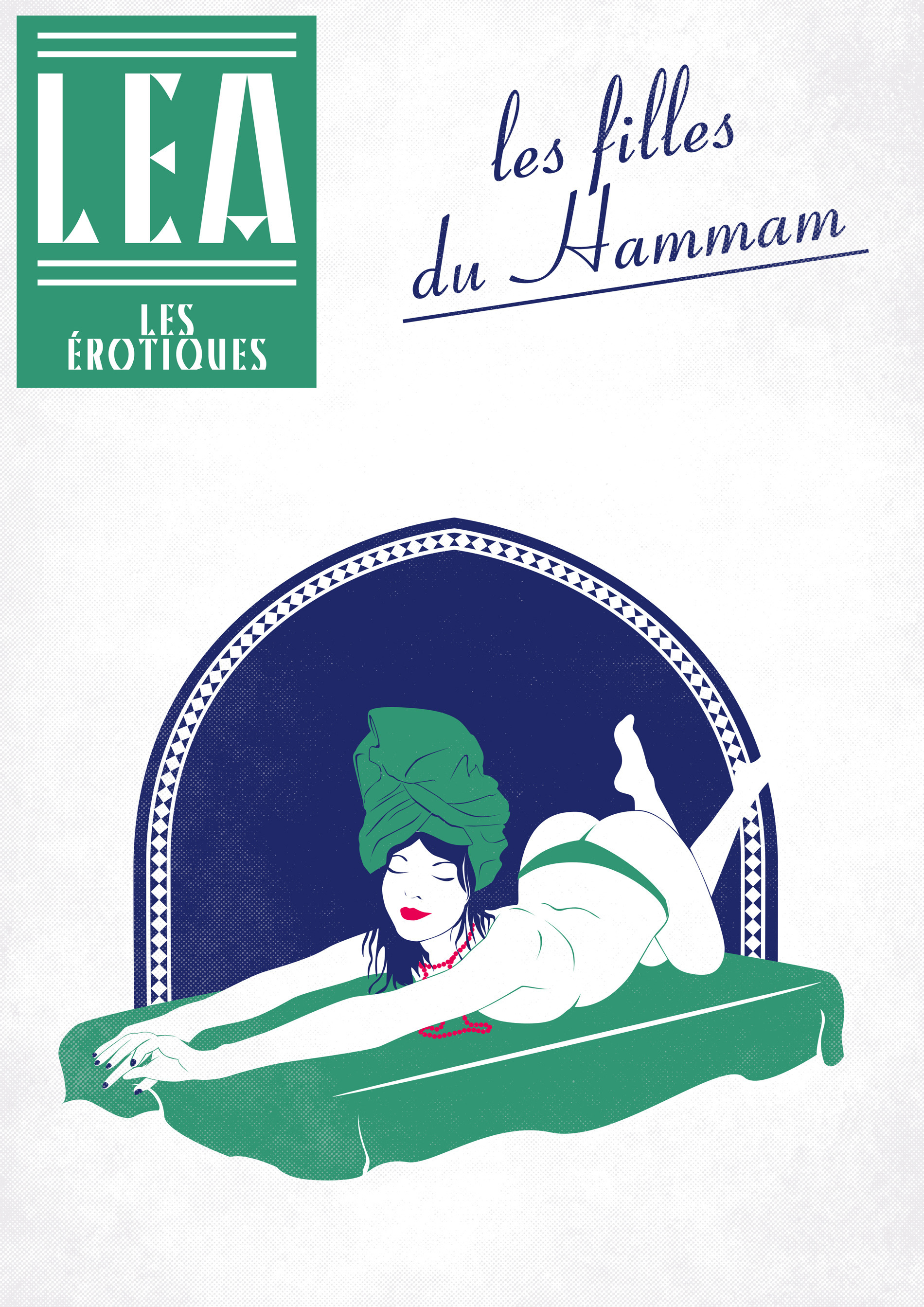 Couverture ebook de Les filles du hammam, de Anonyme