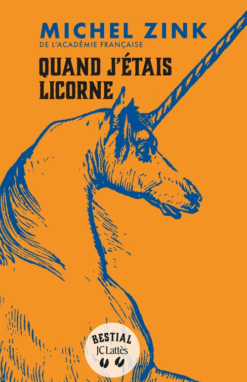 Couverture ebook de Quand j'étais licorne, de Michel Zink
