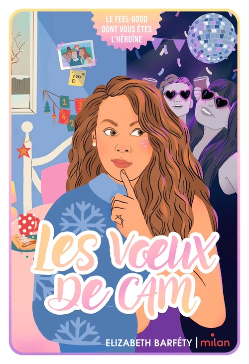 ebook cover of Les voeux de Cam, by Elizabeth Barfety