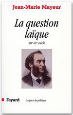 ebook cover of La Question laïque, by Jean-Marie Mayeur
