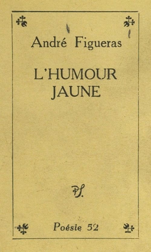 ebook cover of L'humour jaune, by André Figueras