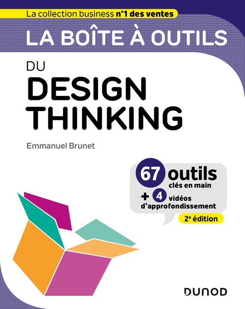 ebook cover of La boîte à outils du Design Thinking - 2e éd., by Emmanuel Brunet
