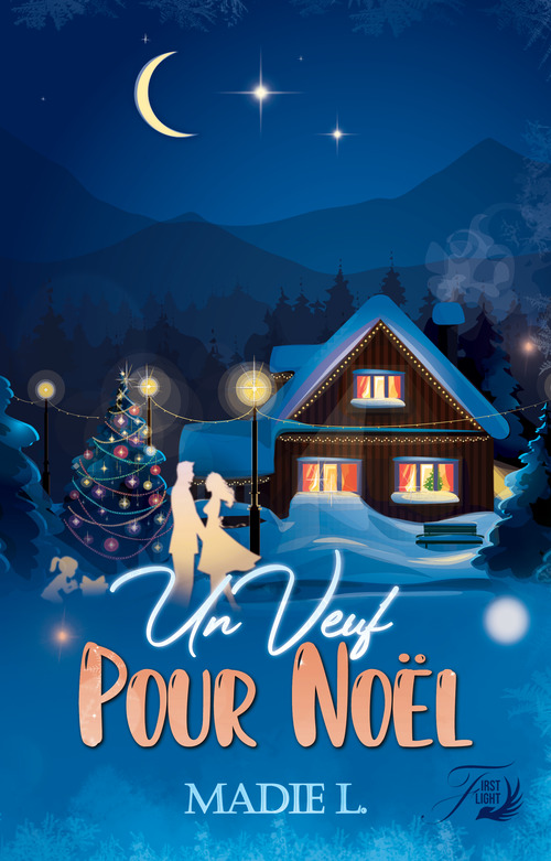 ebook cover of Un veuf pour noël, by Madie L.