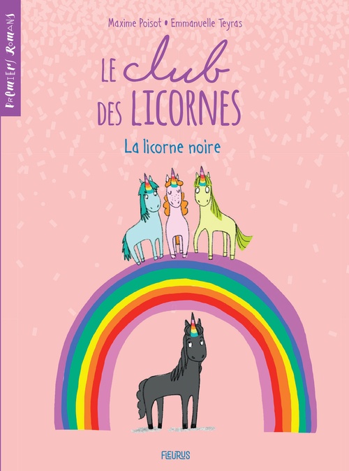 Couverture ebook de La licorne noire, de Maxime Poisot, Emmanuelle Teyras