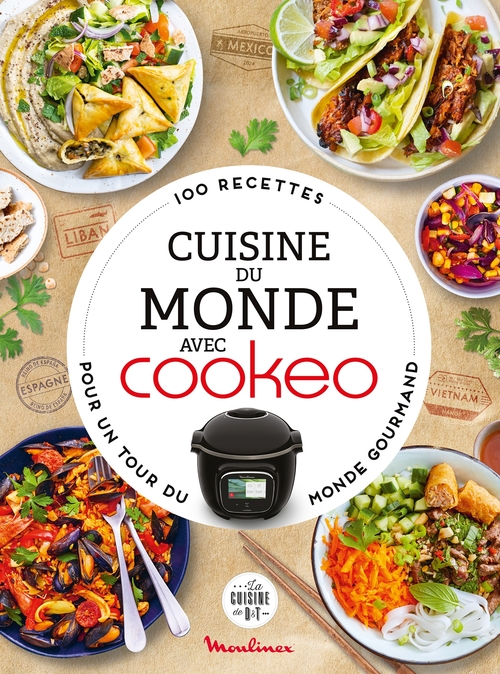 ebook cover of Cuisine du monde avec Cookeo, by Collectif