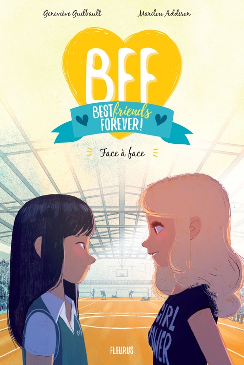 Couverture ebook de Face à face, de Marilou Addison, Geneviève Guilbault