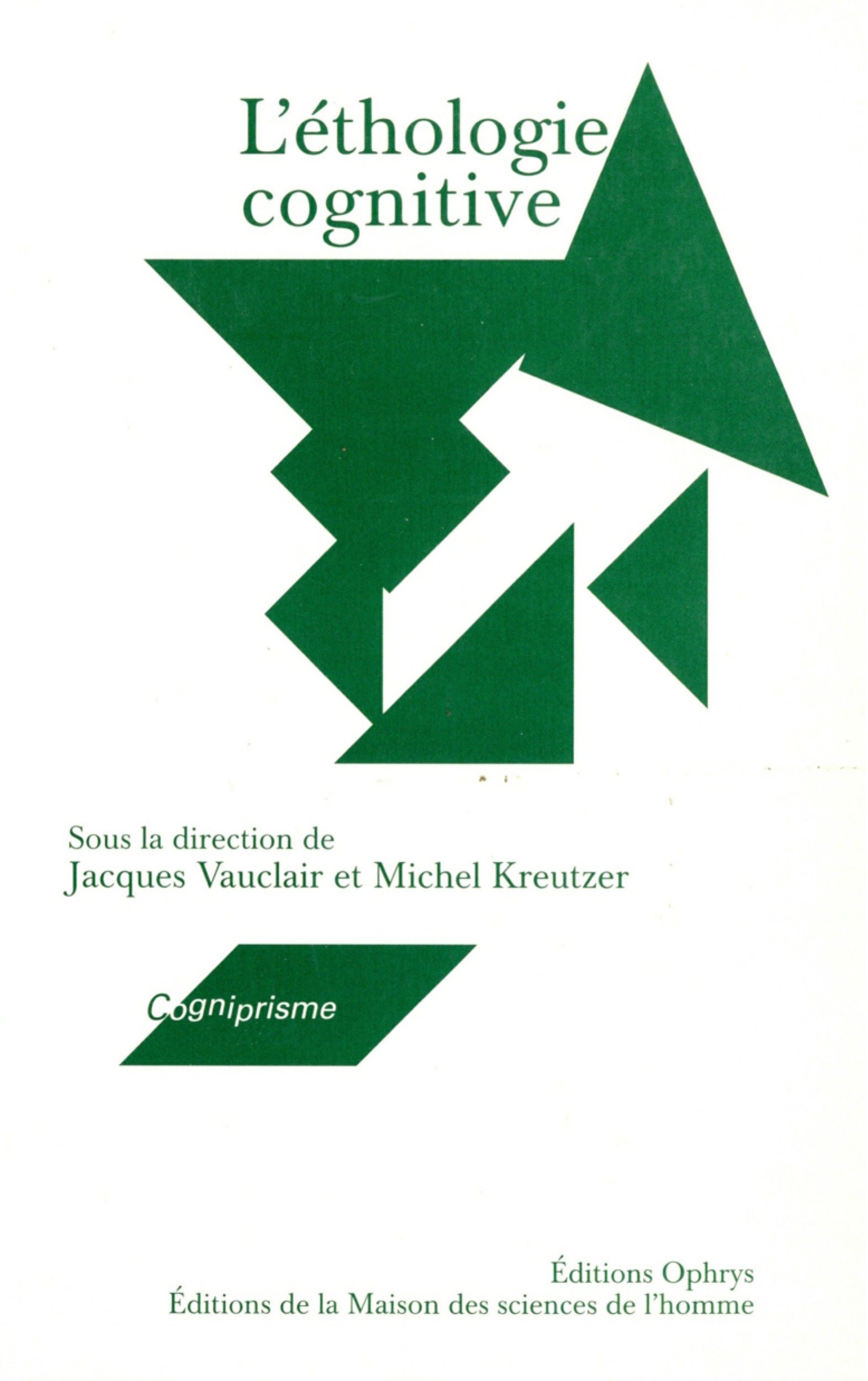 Couverture ebook de L'éthologie cognitive, de