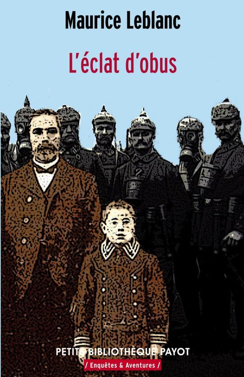 ebook cover of L'éclat d'obus, by Maurice Leblanc