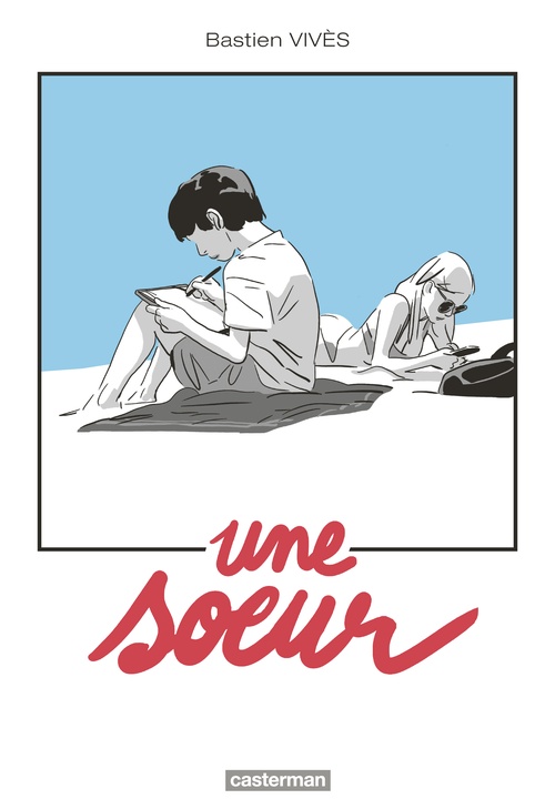 ebook cover of Une soeur, by Bastien Vivès
