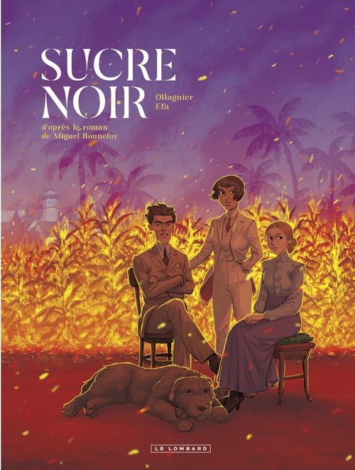 ebook cover of Sucre Noir, by Virginie Ollagnier