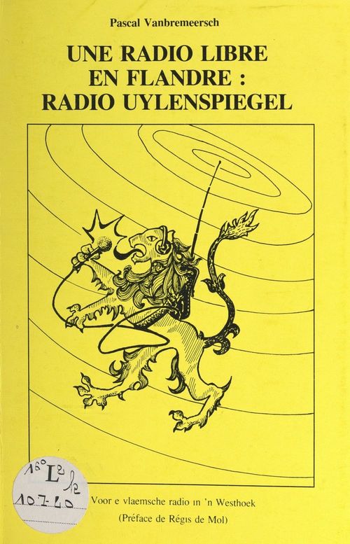 Couverture ebook de Une radio libre en Flandre : radio Uylenspiegel, de Pascal Vanbremeersch