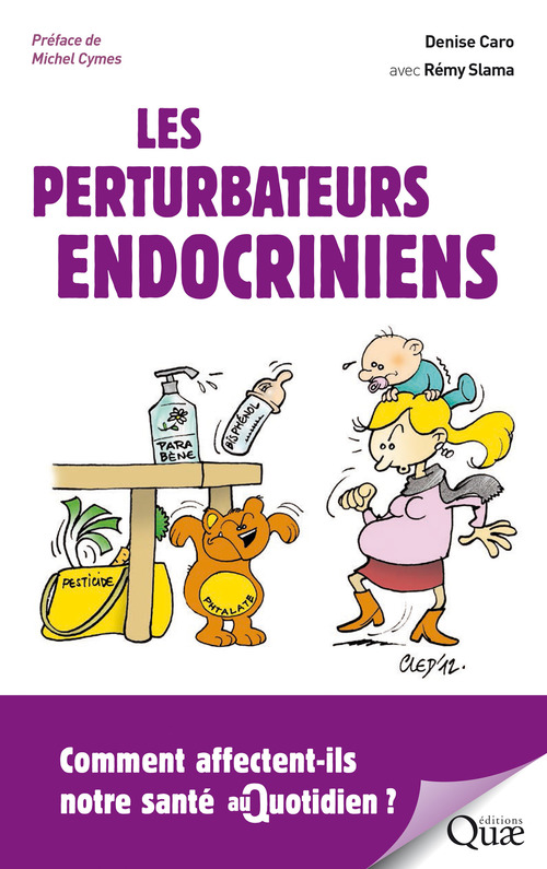 Couverture ebook de Les perturbateurs endocriniens, de Caro Denise, Rémy Slama