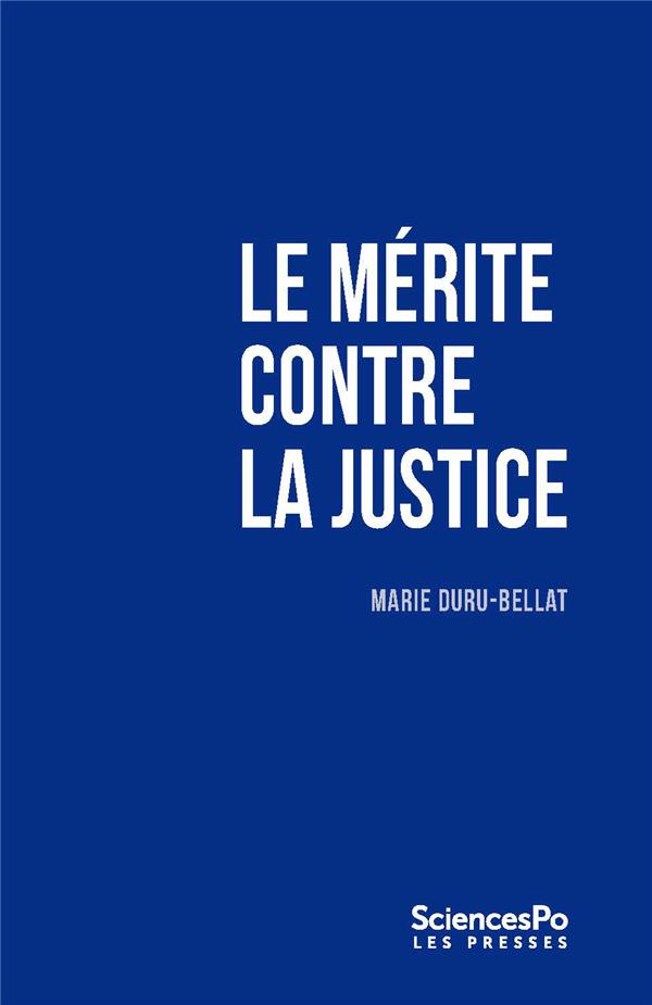 ebook cover of Le mérite contre la justice, by Marie Duru-Bellat