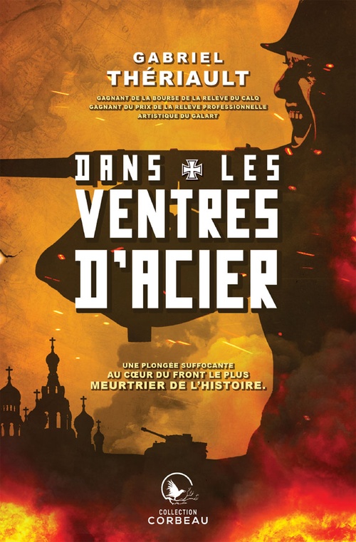 ebook cover of Dans les ventres d'acier, by Gabriel Thériault