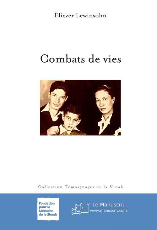 ebook cover of Combats de vies, by Lewinsohn-E
