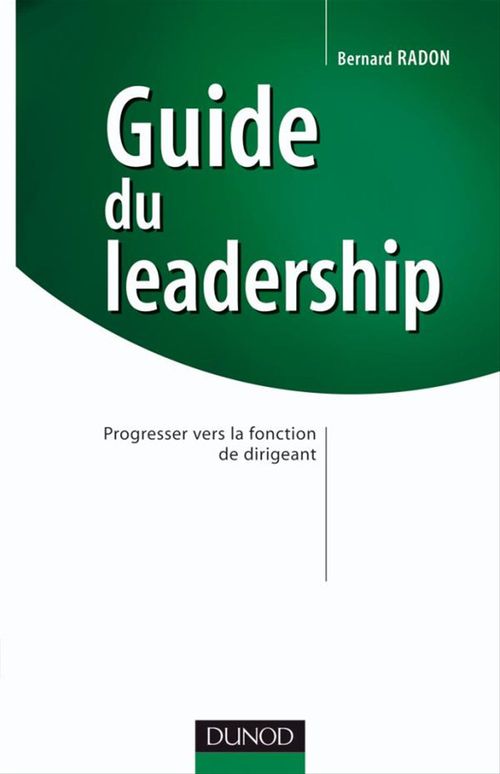 ebook cover of Guide du leadership, by Bernard Radon